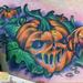 Tattoos - Jack o lantern pumpkin tattoo - 59491